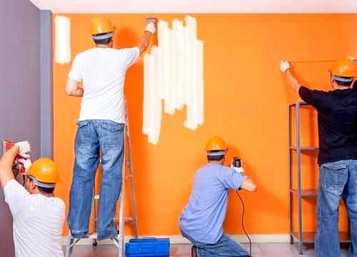 Покраска стен и малярные работы в Алматы | Компания «Отделка и Ремонт» малярные работы
